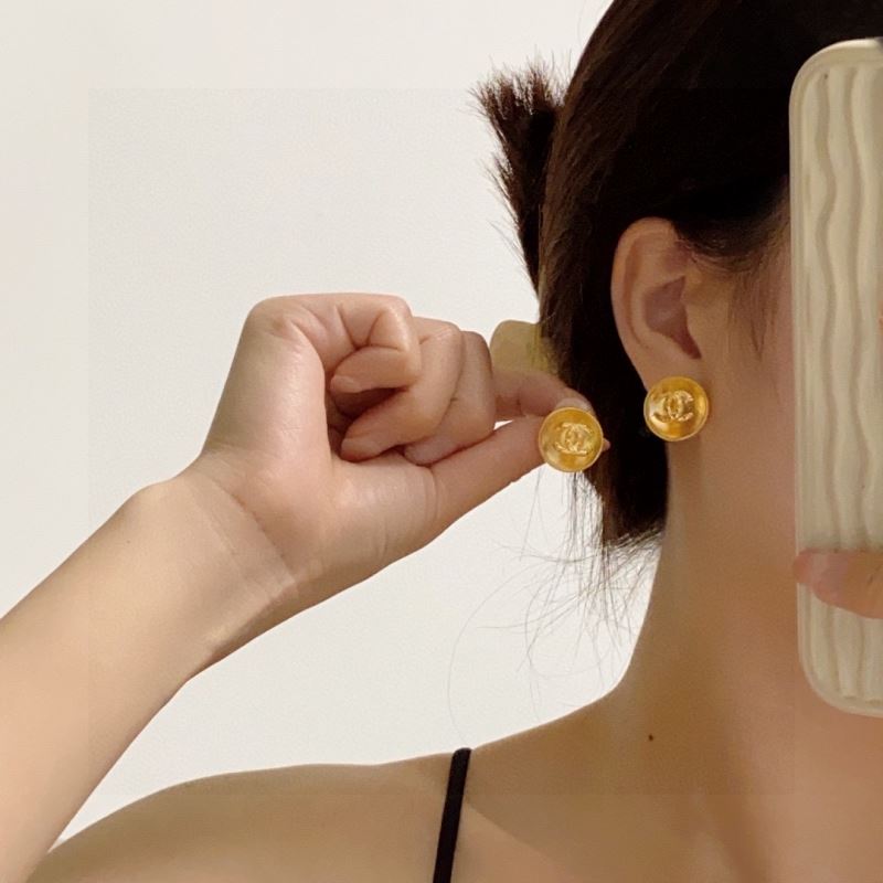 Ch*el earrings